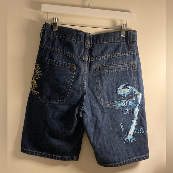 Jorts with Y2k designs - Picture 2 of 6